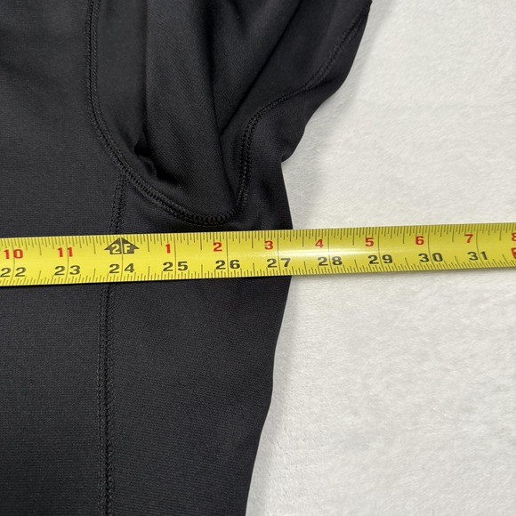 Nike Therma Fit Hoodie Mens XL Black Volt Swoosh Pullover Sweatshirt Athletic - Picture 8 of 10